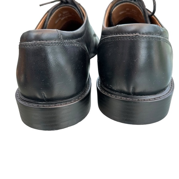 JOHNSTON & MURPHY CARLSON BLACK PLAIN-TOE DERBY OXFORDS SIZE 11.5 main image 6